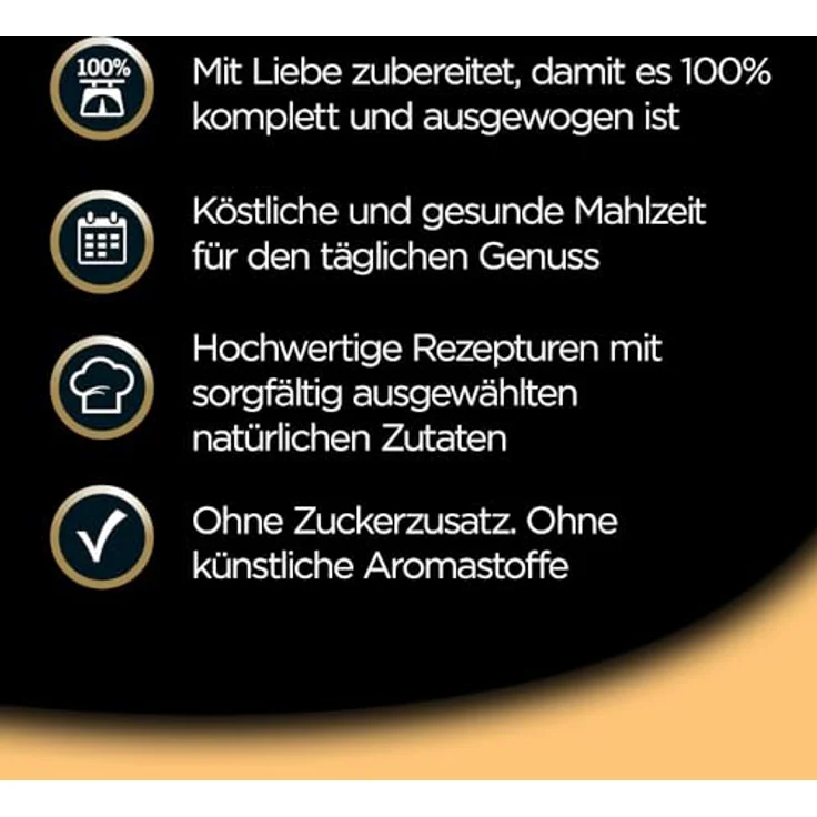 Cesar Hundefutter Nassfutter Klassiker Geflügel & Rind, 7er Pack (7 x 2 Schalen x 150 g), 100% ausgewogen und lecker – Bild 4