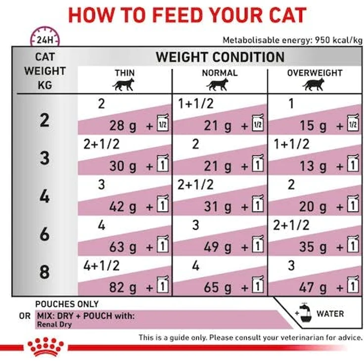 Royal Canin Veterinary RENAL, Katzenfutter zur Unterstützung der Nierenfunktion, 12x85g Fisch, feine Stückchen in Soße – Bild 8