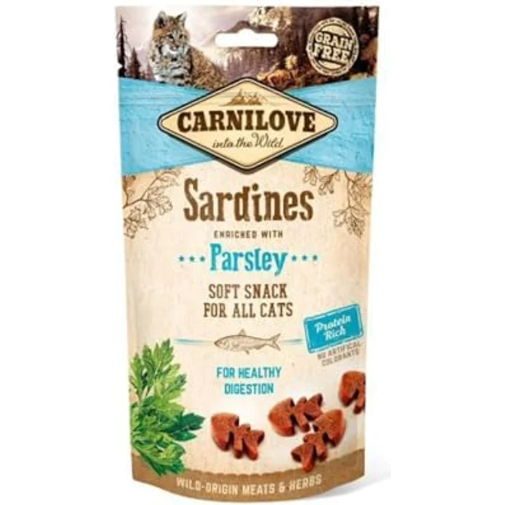 Carnilove Cat - Soft Snack mit Sardine und Petersilie, 50g – Bild 1