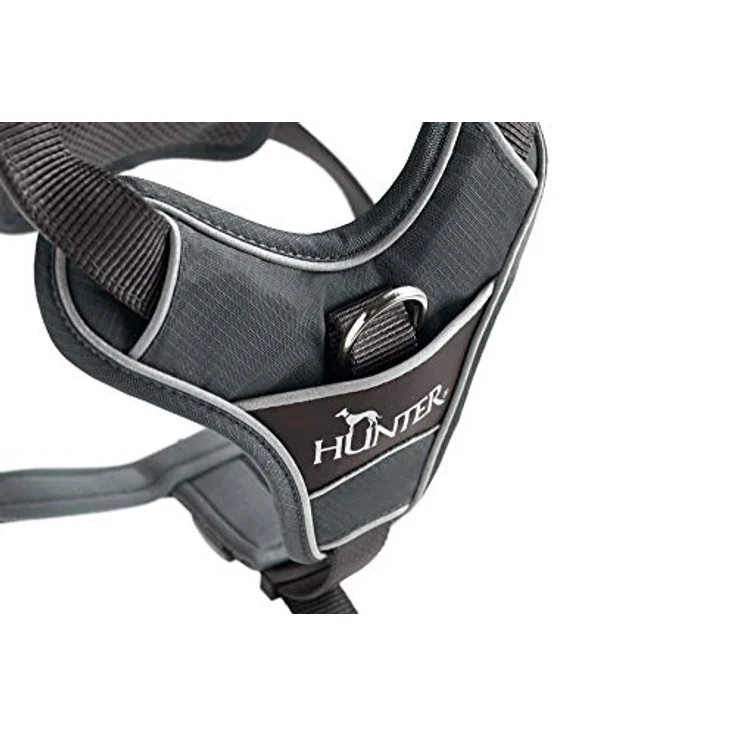 Hunter Hunde-Geschirr Divo grau-grau XS – Bild 5