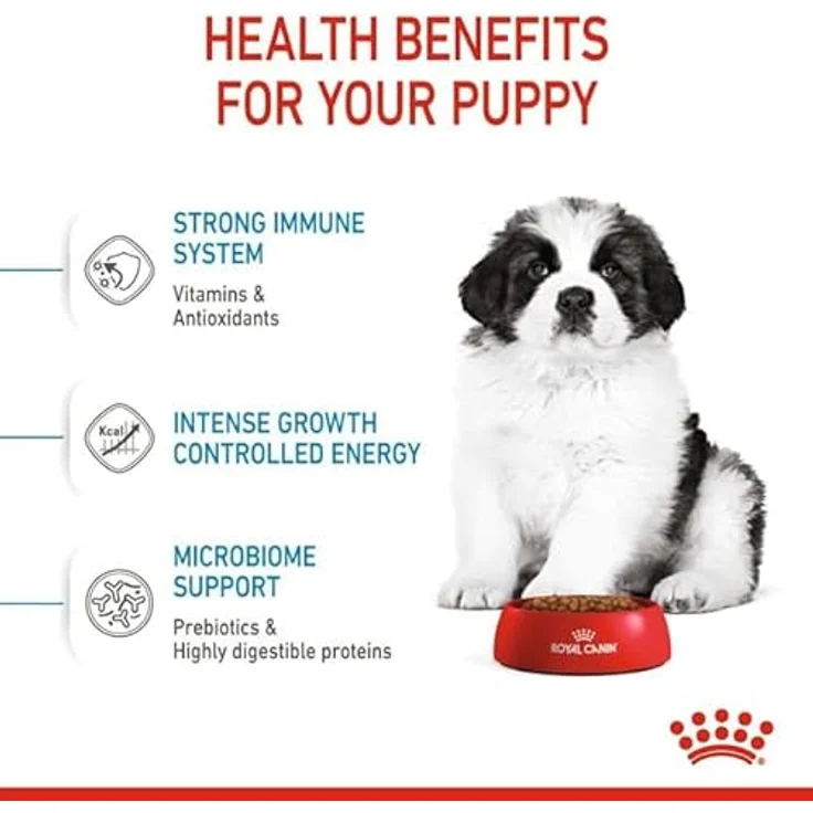 Royal Canin GIANT Puppy, Trockenfutter für sehr große Welpen (Endgewicht über 45 kg), 3,5 kg – Bild 6