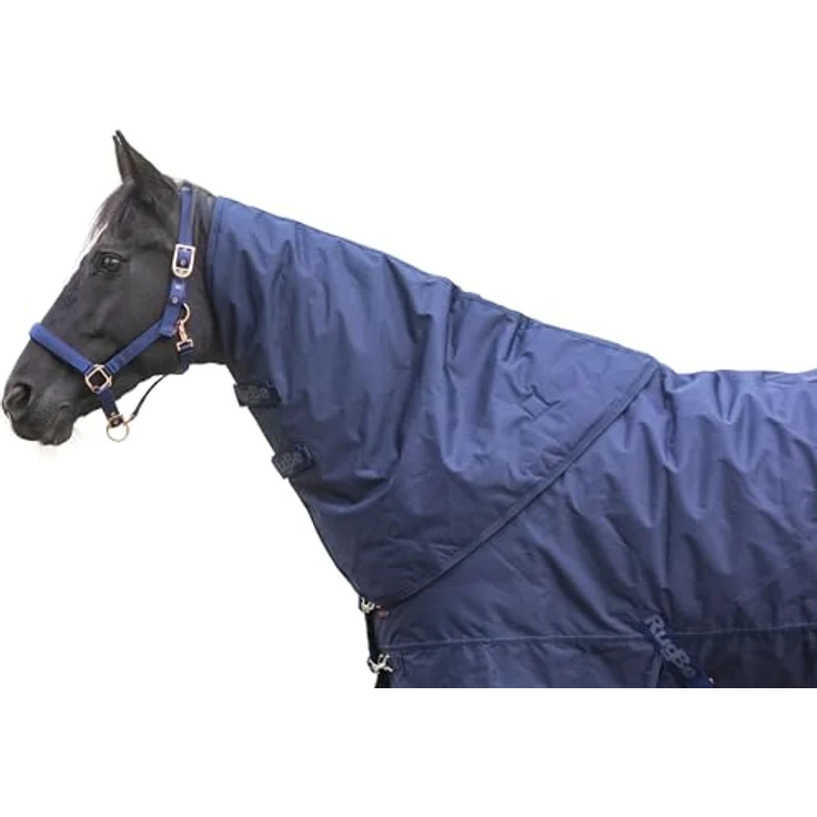 Covalliero Halsteil RugBe IceProtect 200 M, 200 g Thermovlies, reißfestes 600 Denier Polyester, Dark Navy – Bild 2