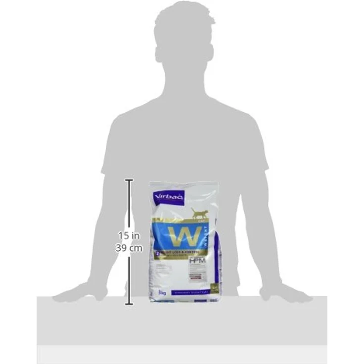 Virbac Veterinary HPM Cat Weight L&C, Katzenfutter für erwachsene Katzen zur Gewichtsreduktion, 3 kg – Bild 3