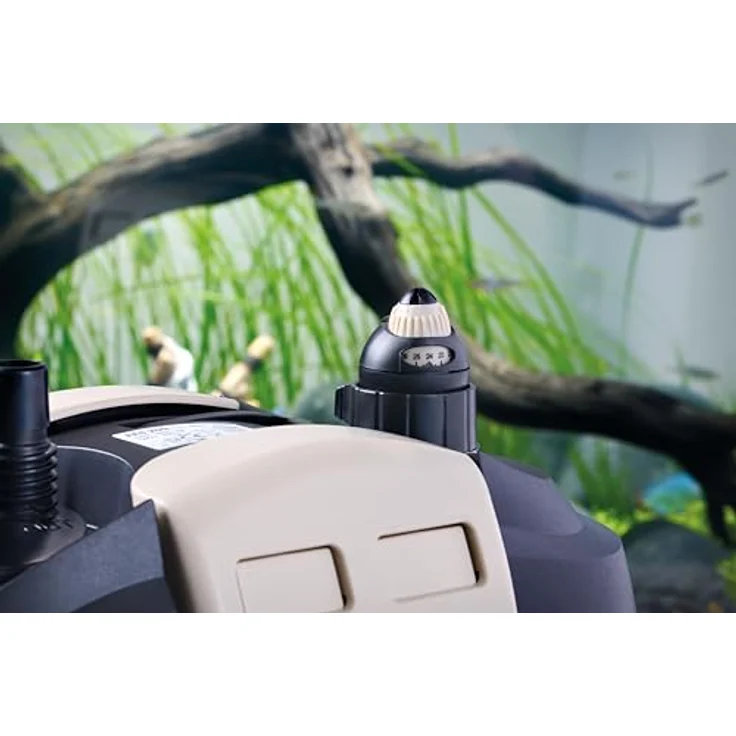 Eden 94072 FES 200 Außenfilter, geräuscharmes Doppelfiltersystem für Aquarien bis 200 Liter, energieeffizient und platzsparend – Bild 5
