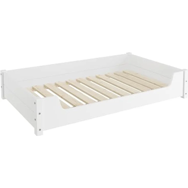 ERST-HOLZ Tierbett Hundesofa XXL für Dogge, Bernhardiner, 120x70 Kiefer weiß, alle Größen – Bild 5