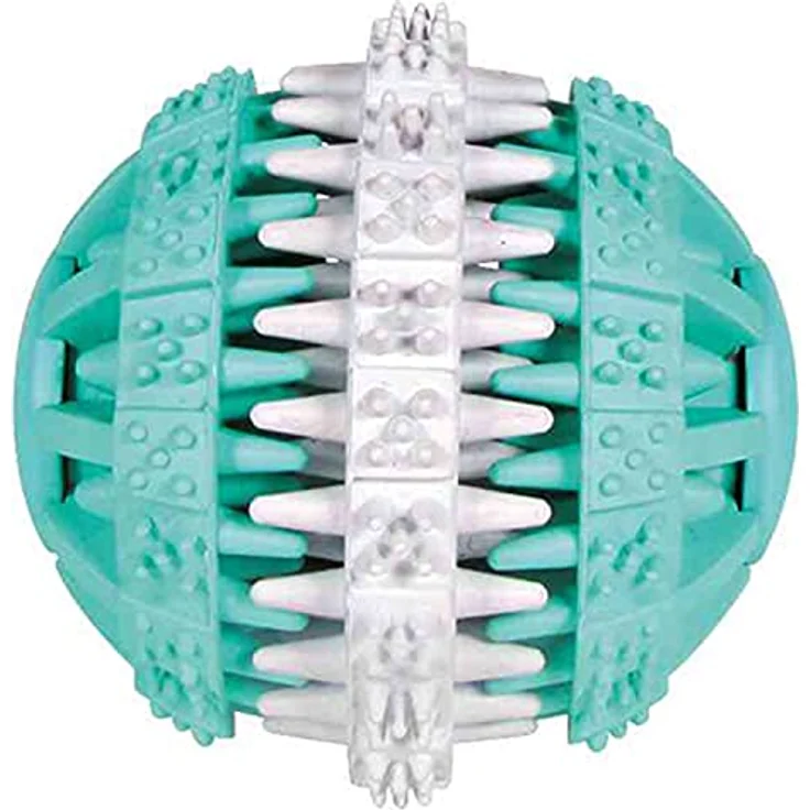 Trixie Denta Fun Ball Mintfresh aus Naturgummi ø 6cm – Bild 2
