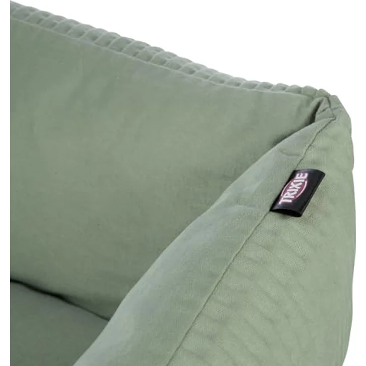 TRIXIE Tierbett Bett Marley salbei für Katzen, rutschfester Boden, waschbar bei 40°C, Canvas – Bild 5