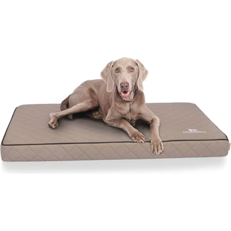 Knuffelwuff orthopädische Hundematte Juna grau XXL – Bild 2