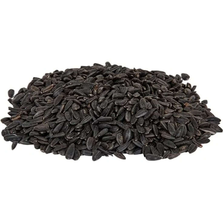 Futterhof Schwarze Sonnenblumenkerne, 25 kg, ideales Ganzjahresfutter für Körnerfresser – Bild 2