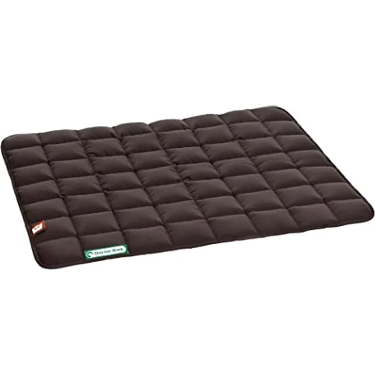 Doctor Bark Hundedecke M, hochwertige Hundematte für mittlere Hunde, waschbar bis 95°C, robust für Indoor & Outdoor, braun, 80x70 cm – Bild 1