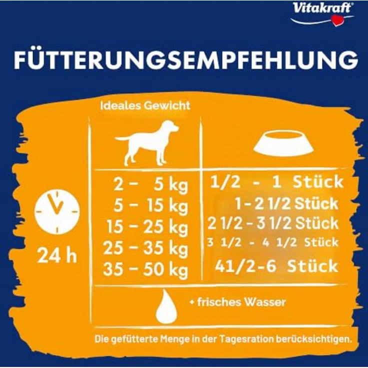 Vitakraft Vita Goodies Dental, Hundesnack mit Braunalgen für Zahnpflege, 60g – Bild 5
