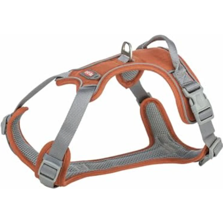 Trixie Active Hundegeschirr, orange, Größe S, Maße 27 x 38 x 6 cm, hochwertiges Material – Bild 1