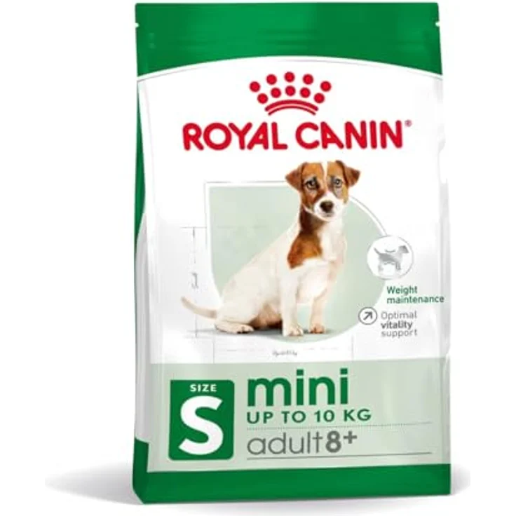 Royal Canin Mini Adult 8+, Hundefutter für kleine Hunde ab 8 Jahren, 8 kg Packung, ausgewogene Rezeptur für gesunde Vitalität – Bild 3
