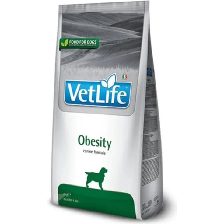 Farmina Vet Life Dog Obesity, diätetisches Trockenfutter für Hunde zur Gewichtsreduktion, 12kg – Bild 2