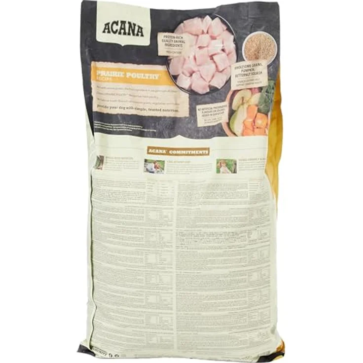 ACANA Prairie Poultry, Hundefutter mit 50% Fleischanteil, 9,7 kg – Bild 3