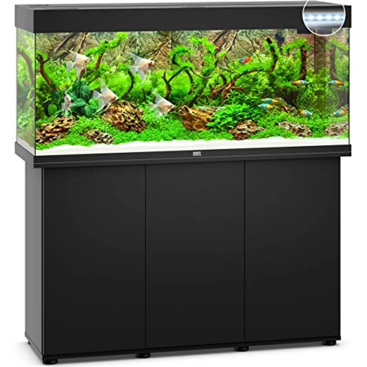 Juwel Aquarium 03351 Rio 240 LED, All-Inclusive Aquarium mit Bioflow Filtersystem und Unterschrank SBX, schwarz – Bild 2