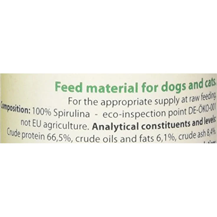 cdVet Fit-BARF Bio-Spirulina 36 g, Nährstoffreiches Ergänzungsfuttermittel für Hunde & Katzen, zur Unterstützung von Darm, Basenbildung und Säurehaushalt – Bild 5