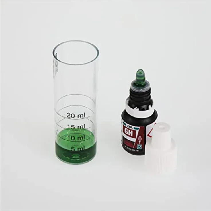 JBL Wassertest-Set ProAquaTest GH, für Süßwasser-Aquarien und Teiche, inklusive Reagens und Kunststoffküvette – Bild 3