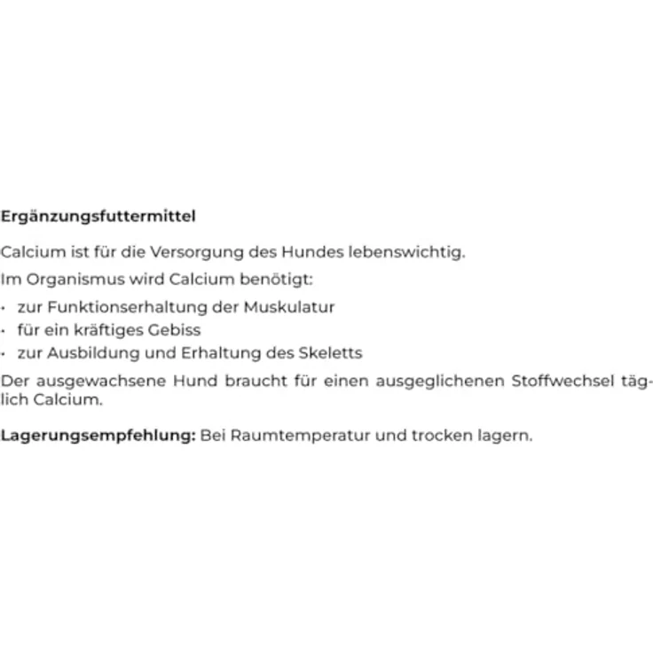 Canina Calcium Carbonat Tabletten, 1 kg für gesunden Knochenbau und kräftiges Gebiss, weiß/beige – Bild 2