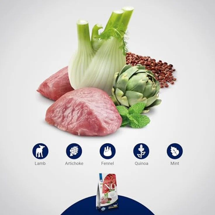 Farmina Quinoa Agneau & Fenouil, Katzen-Trockenfutter mit 92 % Eiweiß tierischen Ursprungs, 1,50 Kg, getreidefrei – Bild 4