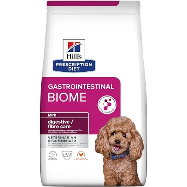 Hill's HPD Canine GASTROINTESTINAL BIOME Mini, 6 kg, Trockenfutter für Hunde mit speziellen Nährstoffen für die Verdauung