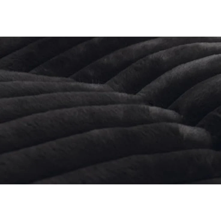 Designed By Lotte Hundekissen Reza rund anthrazit - rutschfeste Unterseite, maschinenwaschbar – Bild 6