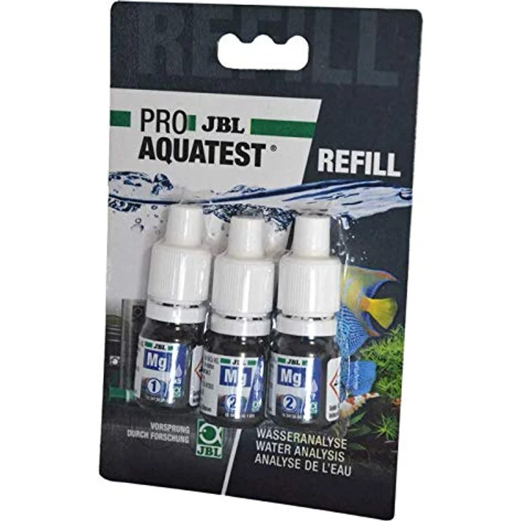 JBL Wassertest-Nachfüller ProAquaTest Mg, 3 Stück für Meerwasser-Aquarien zur Magnesium-Düngekontrolle – Bild 4