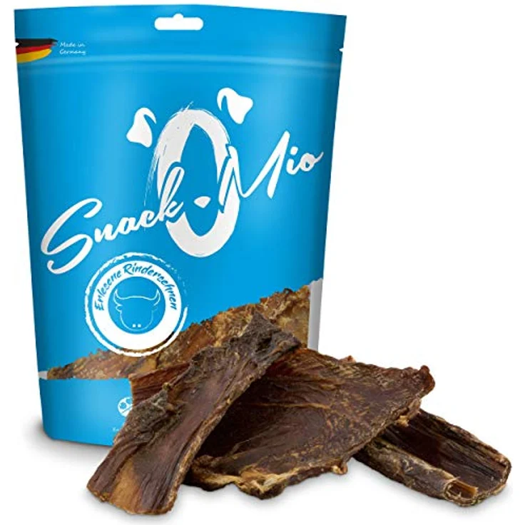 SnackOMio Premium Hundesnack, getreidefreie Rindersehnen, lufttrockene Naturbelohnung, 1 x 1kg – Bild 2