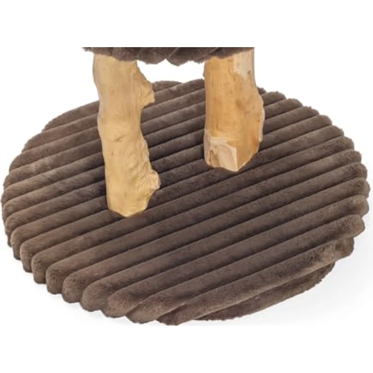 Designed by Lotte Kratzbaum Reya, aus Dattel- und Birnbaumholz für Katzen bis 10 kg, braun – Bild 7