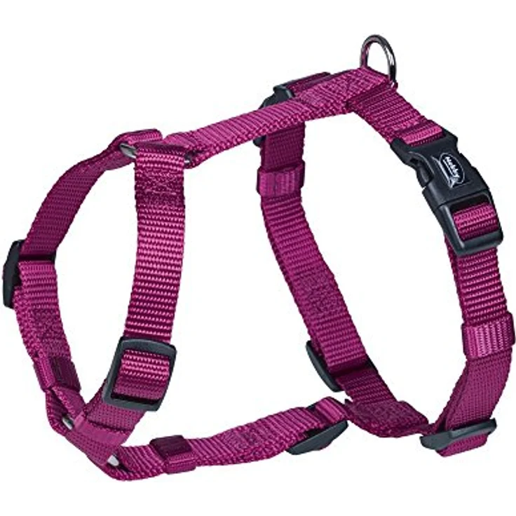 Nobby Geschirr Classic, verstellbar aus Nylon, himbeere, Brust: 14/20 cm, Breite: 10 mm, 1 Stück – Bild 2