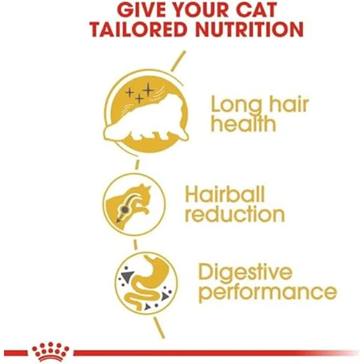 ROYAL CANIN Persian Adult 2 kg, Spezielles Katzenfutter für Perserkatzen mit Haarballen-Kontrolle und Haut- & Fell-Unterstützung – Bild 8