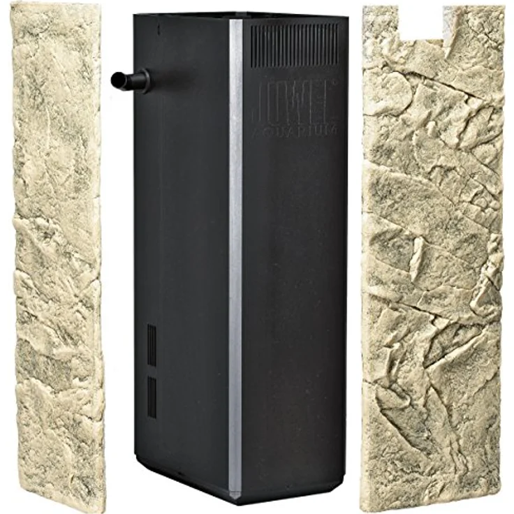 Juwel Aquarium Filtercover Cliff Light, dekorative Rückwandverkleidung aus Polyurethan, 555x186/157mm, für Süß- und Meerwasser, leicht zuschneidbar – Bild 3