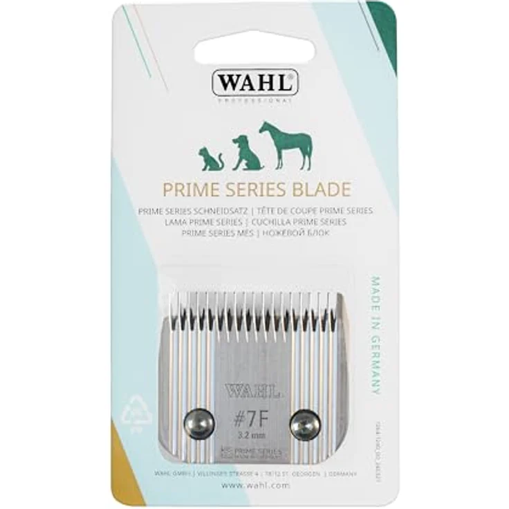 Wahl Prime Series Schneidsätze #7F, 3.2mm Vollzahn Edelstahl, präzise Ersatzschneidsätze für Heimtierschermaschinen, korrosionsbeständig – Bild 3