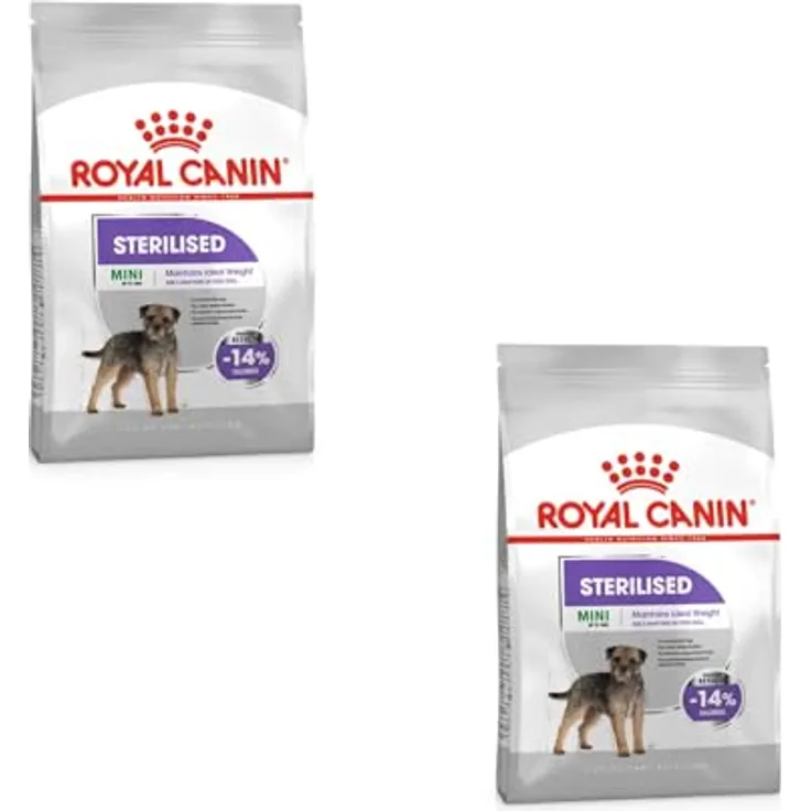 Royal Canin Mini Sterilised, Hundefutter für kastrierte Hunde bis 10 kg, 1 kg, fettarm und ausgewogen