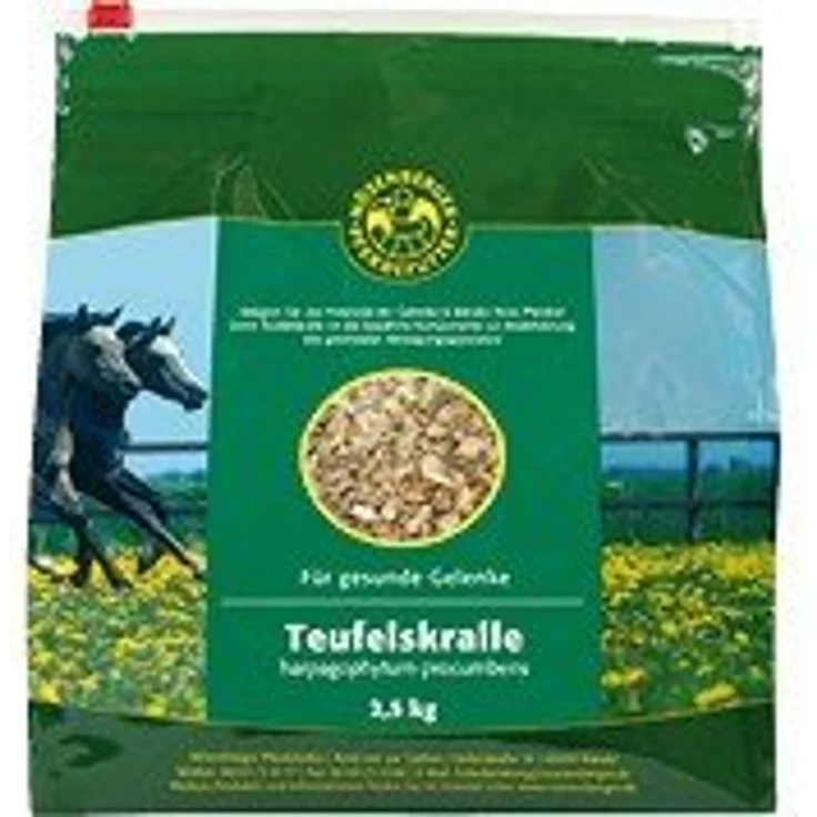 Nösenberger Teufelskralle, 2,5 kg Pferdefutter zur Reaktivierung des gestressten Bewegungsapparates – Bild 1