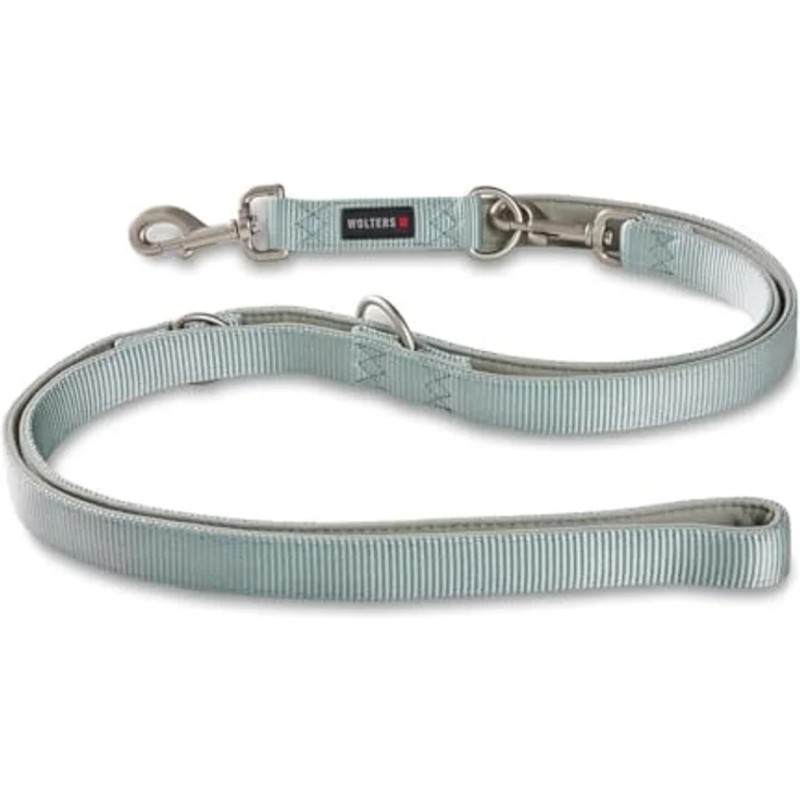 Wolters Führleine Professional Comfort, dreifach verstellbar, Nylon und Neopren, waschbar, bis zu 360 kg Zuglast, schwarz – Bild 2
