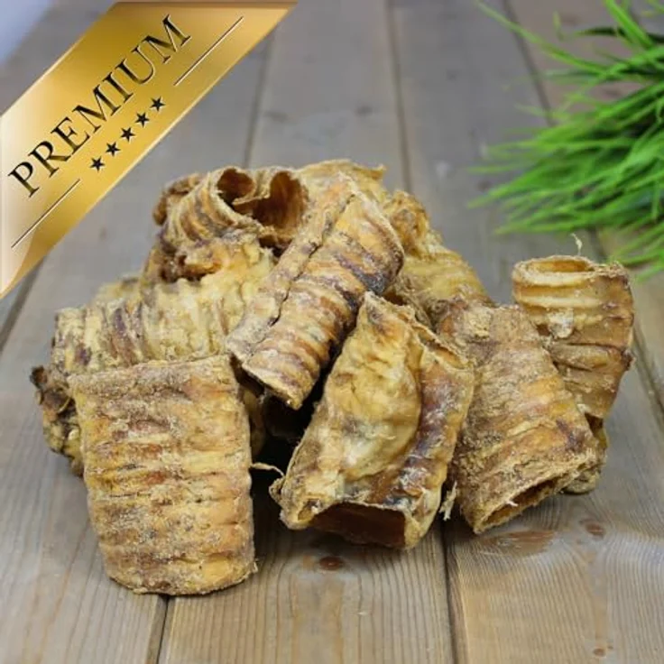 Lyra Pet® Rinderstrossen klein, 5 kg getrockneter Kausnack für Hunde, naturbelassen und zahnreinigend – Bild 3