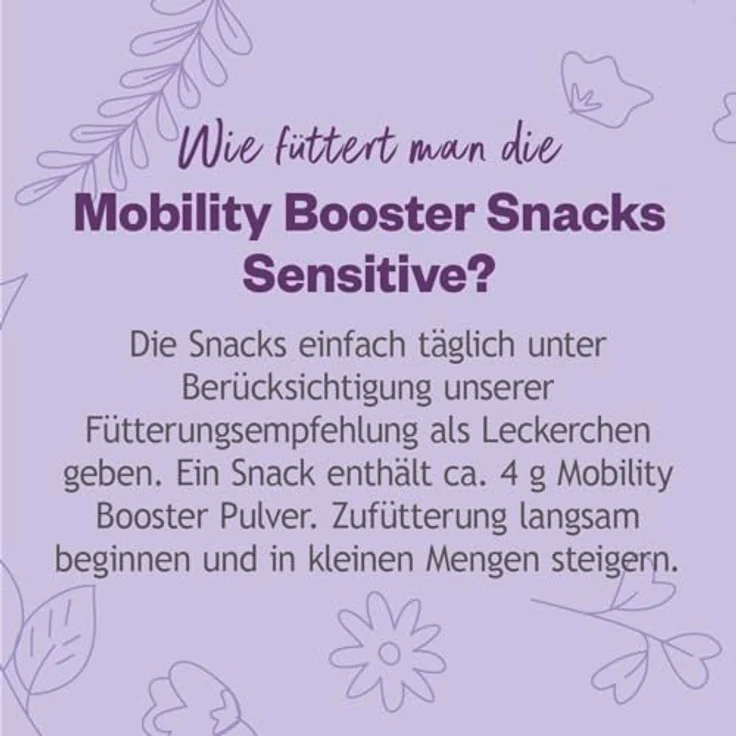 GRAU Hokamix Mobility Snack Veggie, Ergänzungsfuttermittel für Hunde zur Unterstützung von Gelenken und Beweglichkeit, 150g – Bild 5