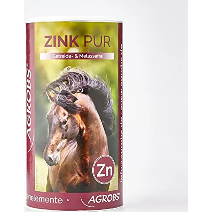 Agrobs Zink pur, Pferdefutter zur gezielten Ausgleichung eines Zinkmangels, 800 g – Bild 2