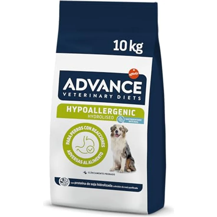 affinity ADVANCE VETERINARY DIETS Hypo Allergenic Trockenfutter für Hunde, 1 x 10 kg, mit hydrolysiertem Sojaprotein und hoher Verdaulichkeit – Bild 1