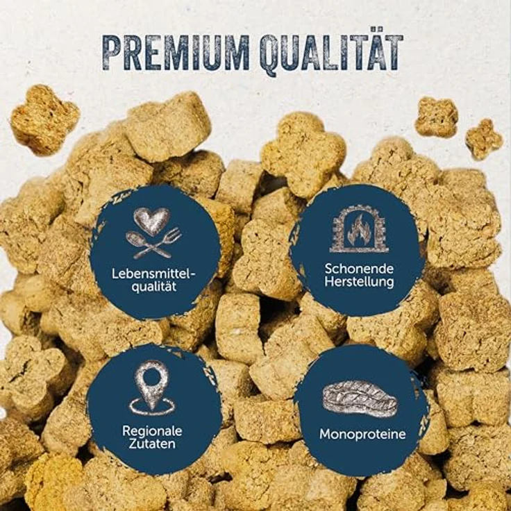 Lakefields SUPERFOOD, Premium Hundefutter trocken, 61% Lamm, 1kg, getreidefrei, mit Leinsamen, Heidelbeeren & Roter Beete, von Tierärzten entwickelt – Bild 2
