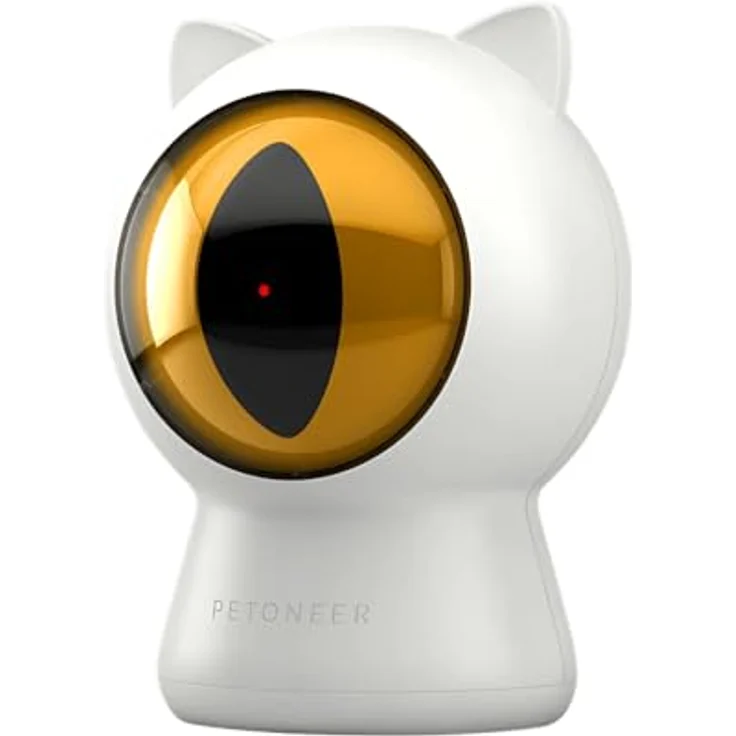 Petoneer Smart Dot PTY010, Intelligentes Katzenspielzeug mit beweglichem Laser, App-Steuerung und Micro-USB-Aufladung – Bild 1