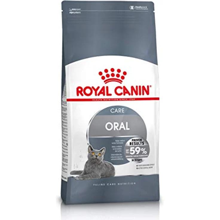 Royal Canin Oral Care 30 Katzenfutter, 8 kg – Trockenfutter zur Zahnreinigung und Harnwegsgesundheit, einzigartige Krokettentextur – Bild 1