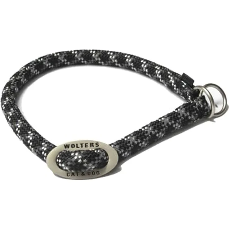 Wolters Everest Reflektor Schlupfhalsband, schwarz/graphit, L 45-50 x B 1,3 cm – Bild 2