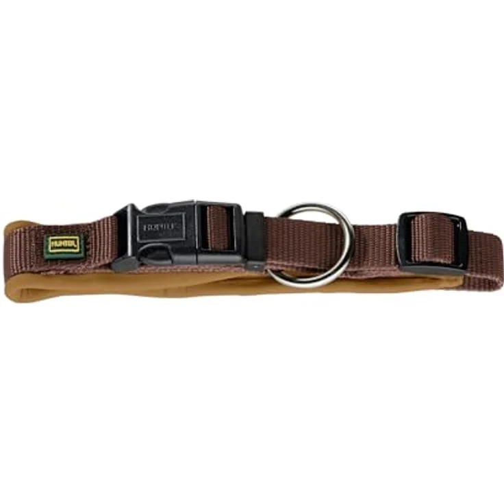 Hunter Hunde-Halsung Neopren Vario Plus braun-karamell M-L 1 – Bild 4