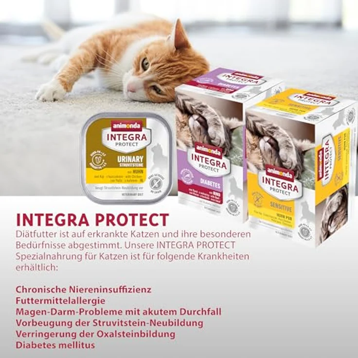 animonda INTEGRA PROTECT Adult Urinary Trockenfutter für Katzen, 1,2kg, ohne Konservierungsmittel, mit Geflügel – Bild 4