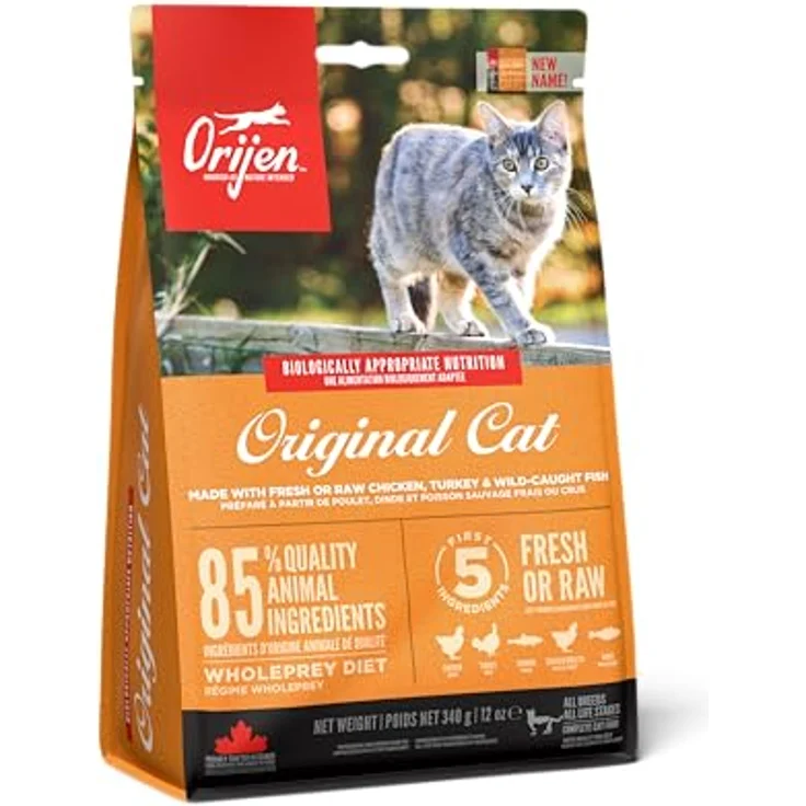 Orijen Cat & Kitten Whole Prey, Katzen-Trockenfutter mit hoher Proteinquelle, 1,8 kg – Bild 5