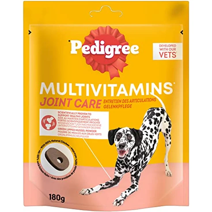 Pedigree Multivitamins Gelenkpflege, Hundefutter für gesunde Gelenke, 180g – Bild 2