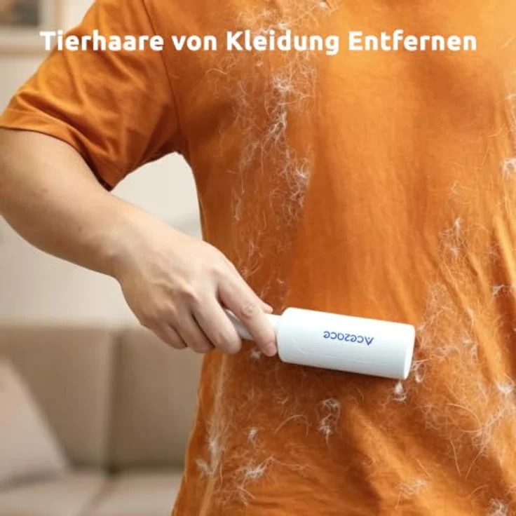 ACE2ACE Mini Fusselrolle, wiederverwendbarer Tierhaarentferner für Kleidung, effizient und umweltfreundlich – Bild 4