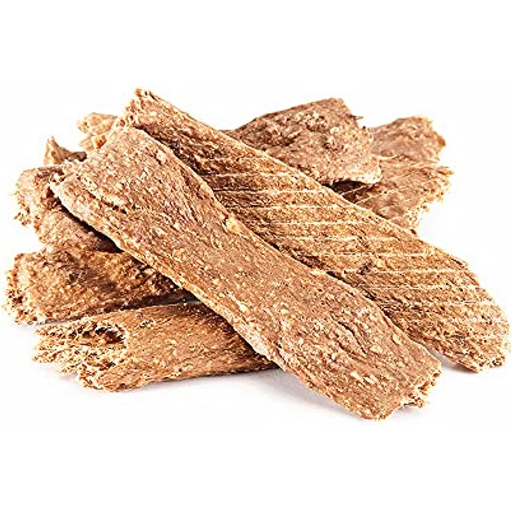 mascota vital Trockenfleisch für Hunde, 100% natürlich, schonend getrocknet, ohne Zusatzstoffe, leicht verdaulich, weicher Kausnack für Welpen, Senioren & sensible Hunde, Ente, 100g – Bild 1